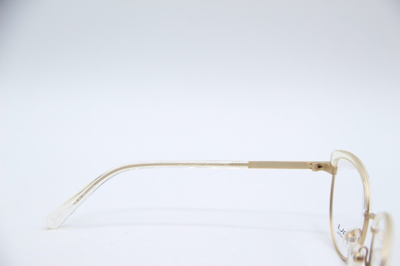 NEW MOREL KOALI 20035K DD23 CLEAR GOLD AUTHENTIC FRAMES EYEGLASSES 51-19 K1 gallery
