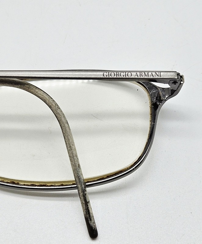 Vintage Giorgio Armani Eyeglasses Frames 1144 52-19 135 Made In Italy Full Rim gallery