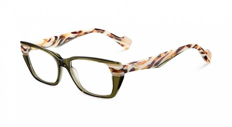 NEW Etnia Barcelona MIXURA NO4 Eyeglasses Green Zebra 100% AUTHENTIC