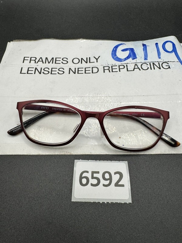 MODO eyeglasses CATS EYE glasses frame MOD: CARACAS Burgundy 50-16