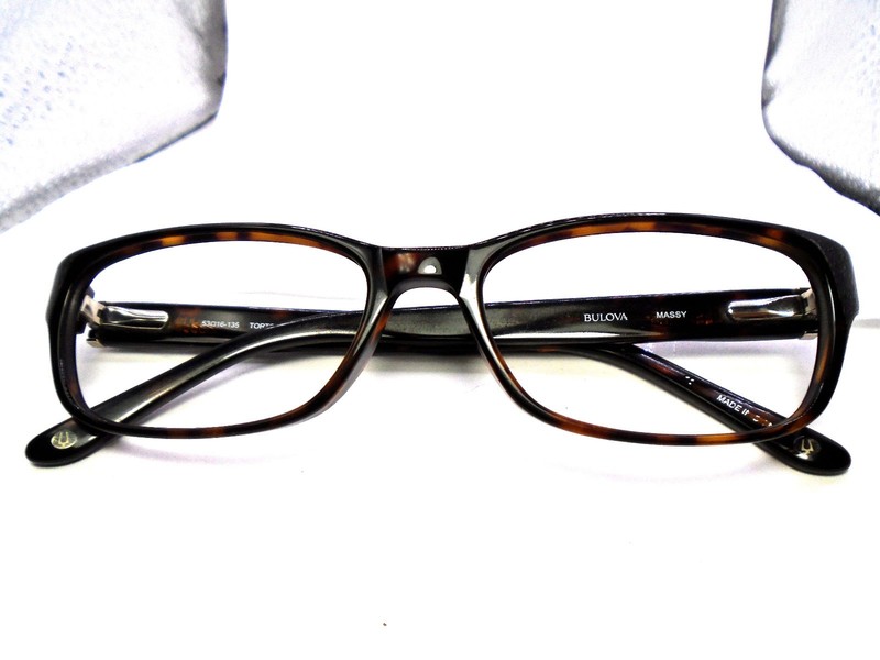 Bulova MASSY Tortoise 53-16-135 Womens Eyeglasses Frames gallery
