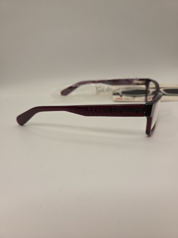 Unlimited Merlot Eyeglasses Frame Women’s Full Rim Rectangular 54-16-140 NWT gallery