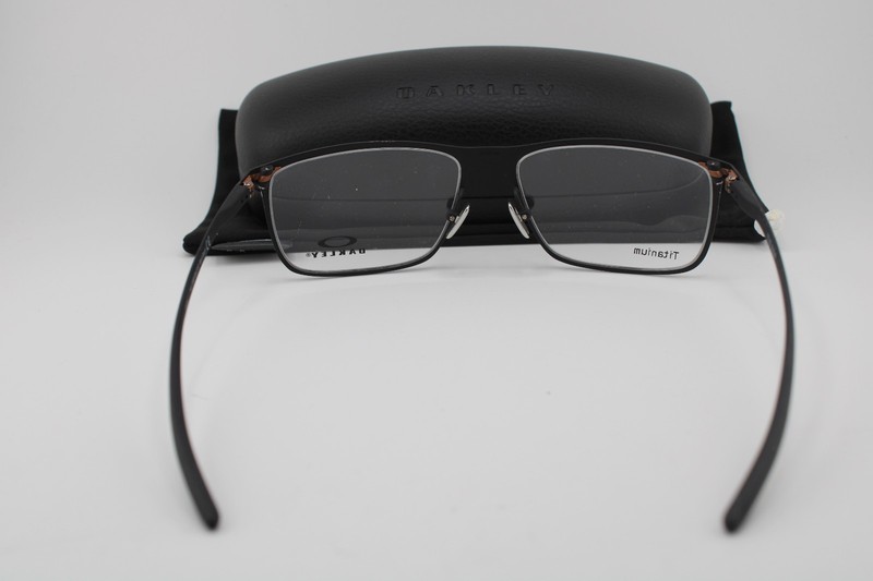 NEW OAKLEY TIE BAR OX5138-0157 BLACK AUTHENTIC FRAMES EYEGLASSES 57-16 gallery