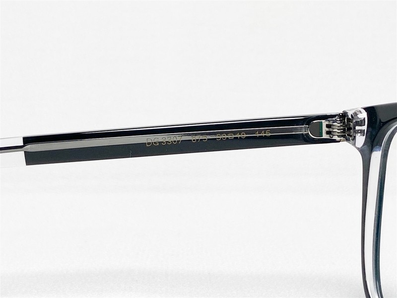 NEW Dolce & Gabbana DG3307 675 Top Black On Crystal Eyeglasses Frames 53/19~145 gallery