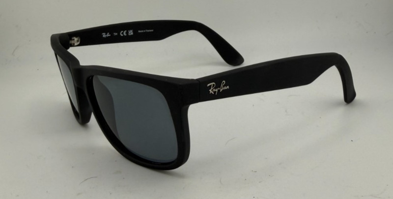 RAY-BAN EYEGLASSES FRAMES ONLY RB4165 JUSTIN BLACK FULL RIM 54-16-145