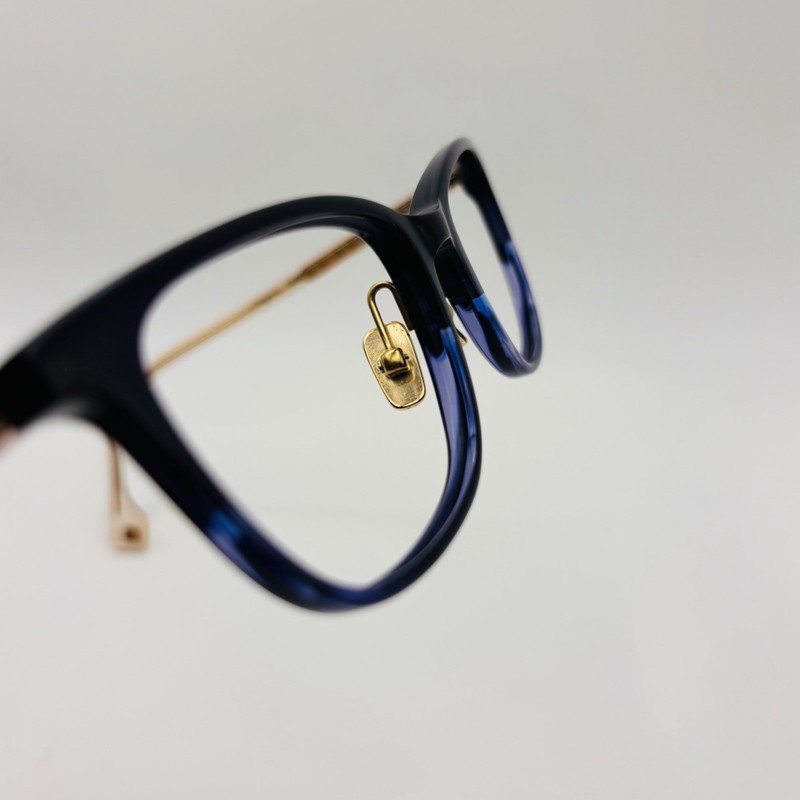 Entourage of 7 Los Angeles Eyeglass Frames , Virginia, Blue Modern 50-18-140 gallery