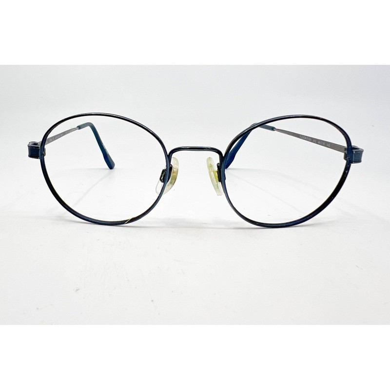 Flexon Eyeglasses Frames Mens Blue E1081 412 Mechanical Synergy 49-19-145