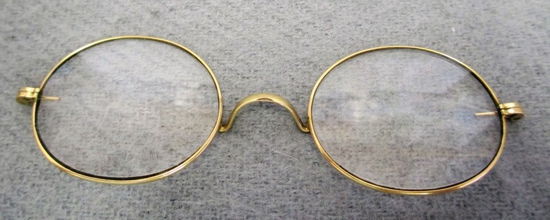 1920 AMERICAN OPTICAL, CHILDS WINDSOR SPECTACLES GLASSES 1/10 12K, BUTTE, MT gallery