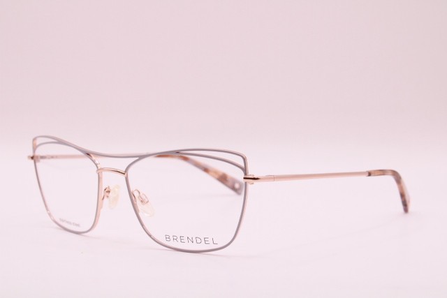 NEW BRENDEL 922073 55/LAV LAVENDER GOLD GLITTER AUTHENTIC EYEGLASSES 56-16