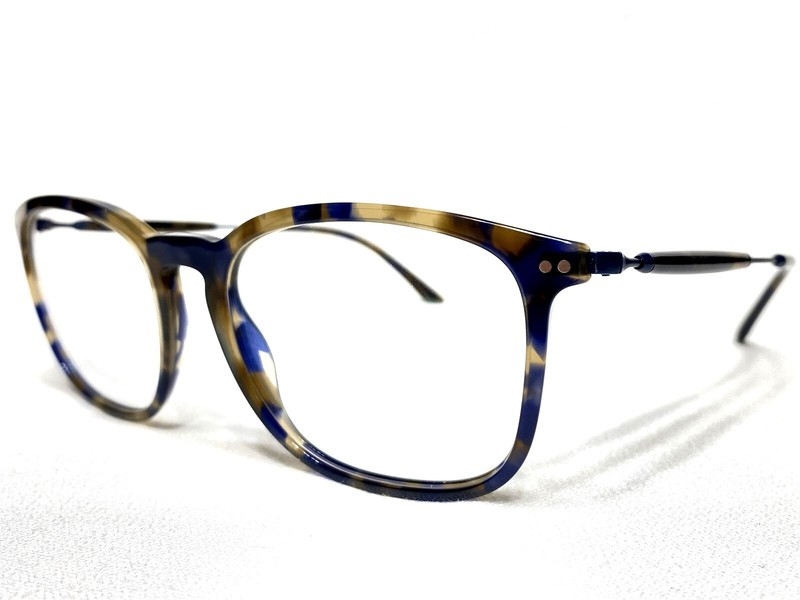 Men’s Giorgio Armani Eyeglasses Frames AR8098V 5411 Blue Havana Square 54/18 NEW