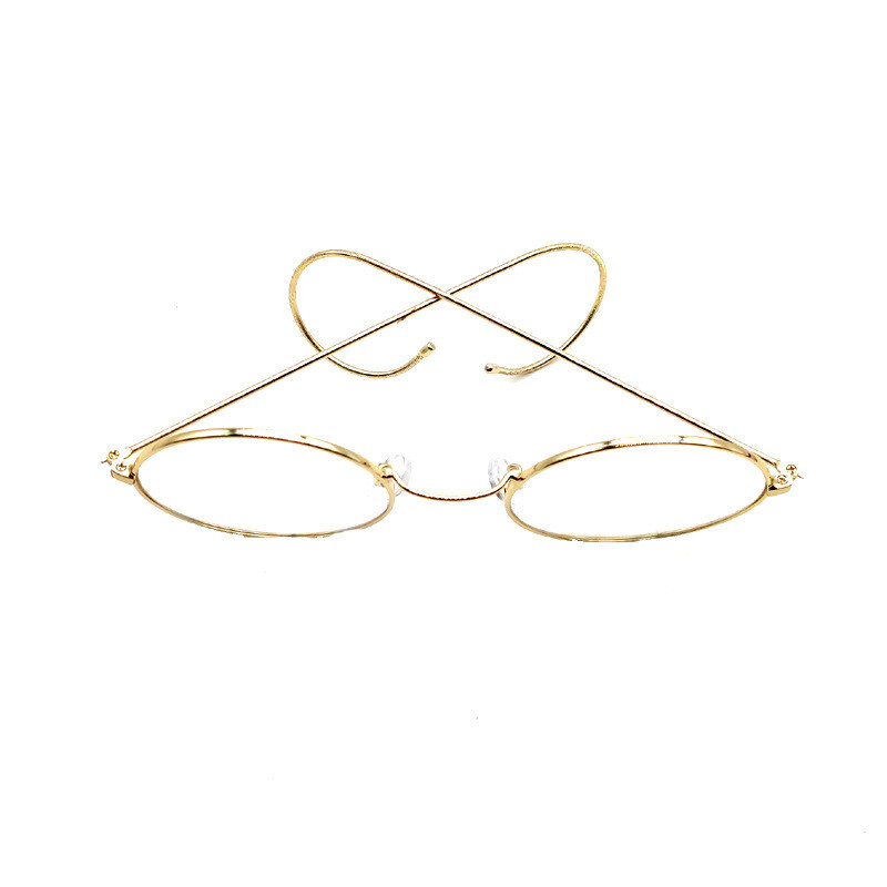 High quality Titanium Gentlemen Glasses Men Semi-Rimless Gunmetal Eyeglass Frame gallery