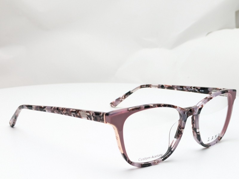L.A.M.B. LA124 LAV Lavender Pink Marble Women’s Eyeglasses Frames 50-16-140