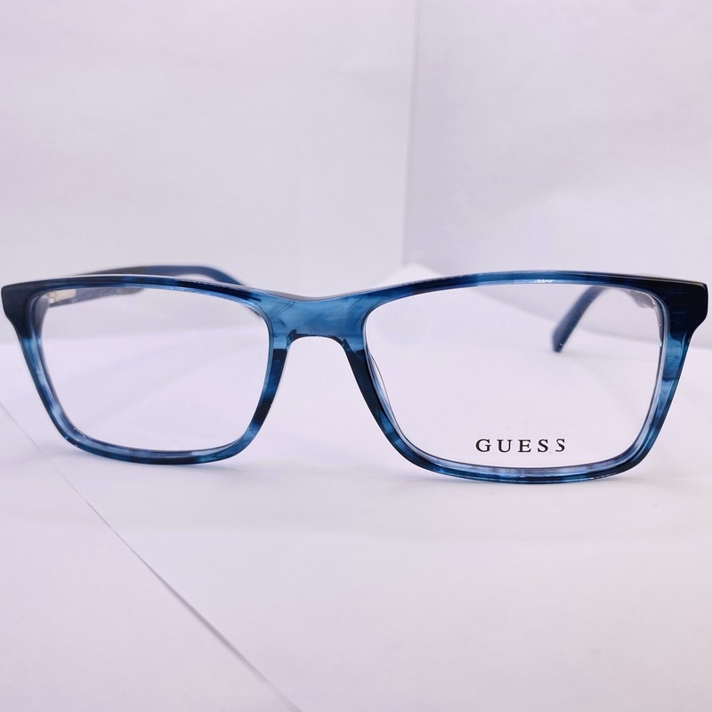 Guess Eyeglasses Authentic GU 1954 092 55 [] 17 145 Black Blue Gradient gallery