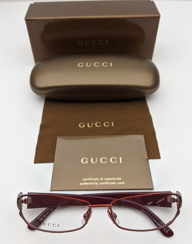 🕶️Made in Italy! Gucci GG2837 UCN Eyeglasses 55/15 130 | EUT428🕶️