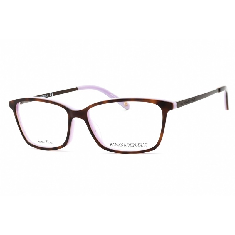 Banana Republic Women’s Eyeglasses 51mm Havana Violet Full Rim CATE/N 0AY0 00