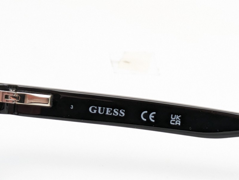 Guess GU 1993 001 Shiny Black Men's Eyeglasses Frames 54-17-145 gallery