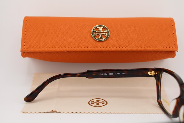 NEW TORY BURCH TY 2116U 1836 BROWN HAVANA GOLD AUTHENTIC EYEGLASSES 51-17 gallery