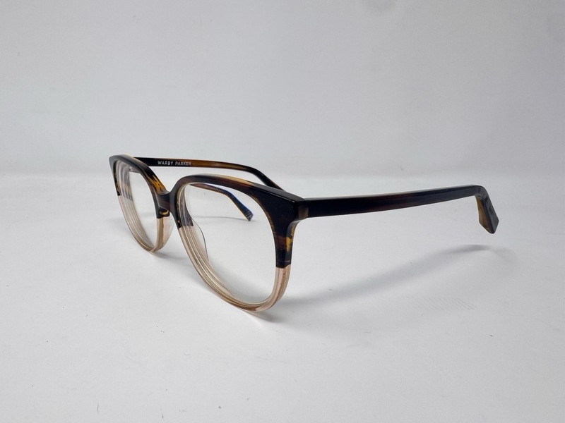 Warby Parker Laurel 615 Eyeglass Frames Only 52-17-140 Brown Tortoise gallery