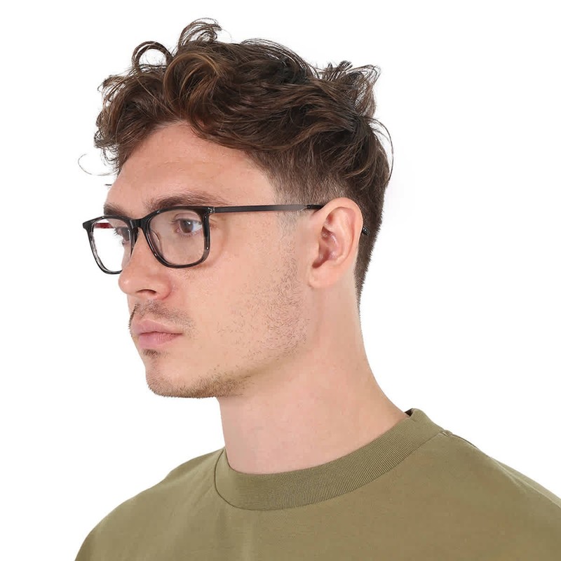 Hugo Boss Demo Rectangular Men’s Eyeglasses HG 1018 0PZH 52 HG 1018 0PZH 52