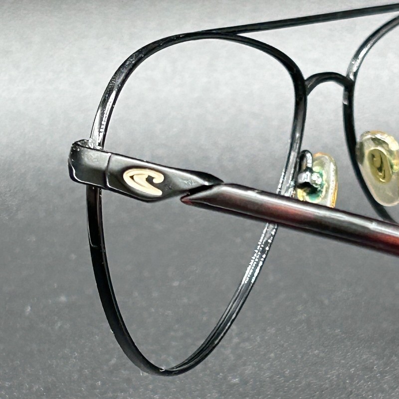 O'Neill ONS-Hoopa C204 Aviator Eyeglasses Frame Black w/ Tort 60-13-135 Used gallery