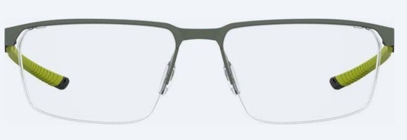Under Armour UA-5049/G 00OC-00 Ruthenium Rectangular Men's Eyeglasses gallery