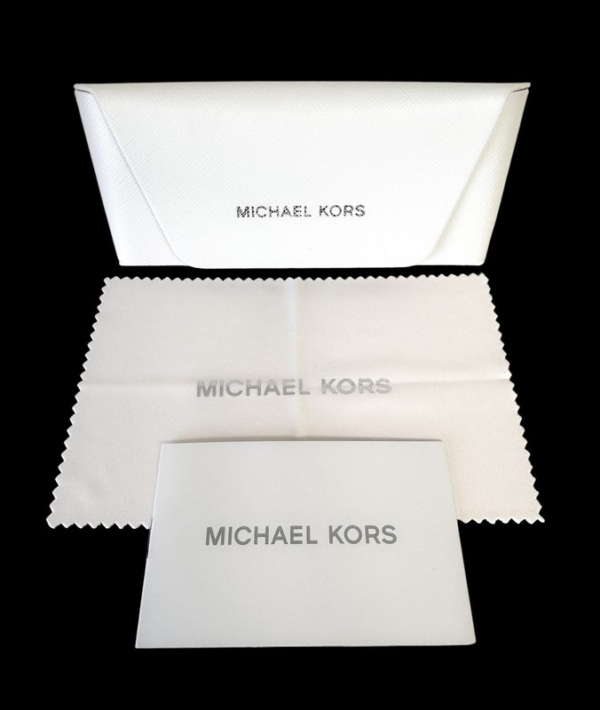 Michael Kors Borneo Eyeglasses Glasses MK 3074D 1016 Black Pale Gold 56mm w/case gallery