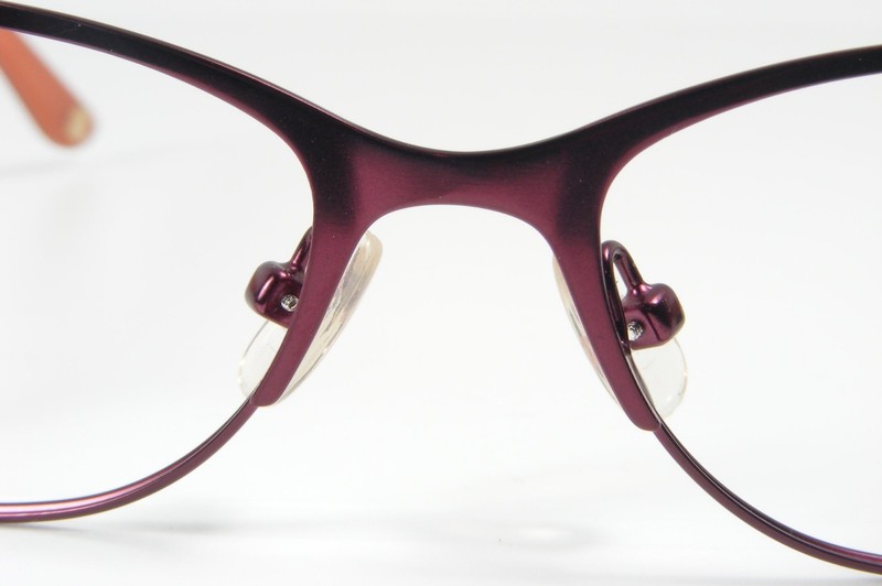 LIZ CLAIBORNE L398 02A0 Satin Plum Metal Eyeglasses Frame 51-15-130 NO LENS NEW gallery