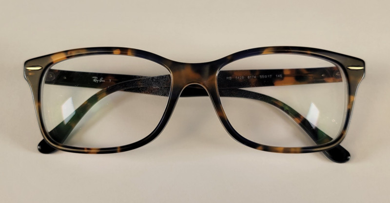 Ray-Ban RB 5428 8174 Tortoise/Havana Blue Eyeglass Frames Only 55-17 145