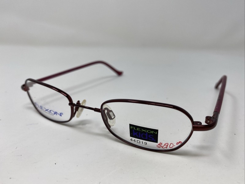 FLEXON Kids 107 ROCKIN RED 44-19-125 Meta Full Rim Eyeglasses Frame CB50 gallery