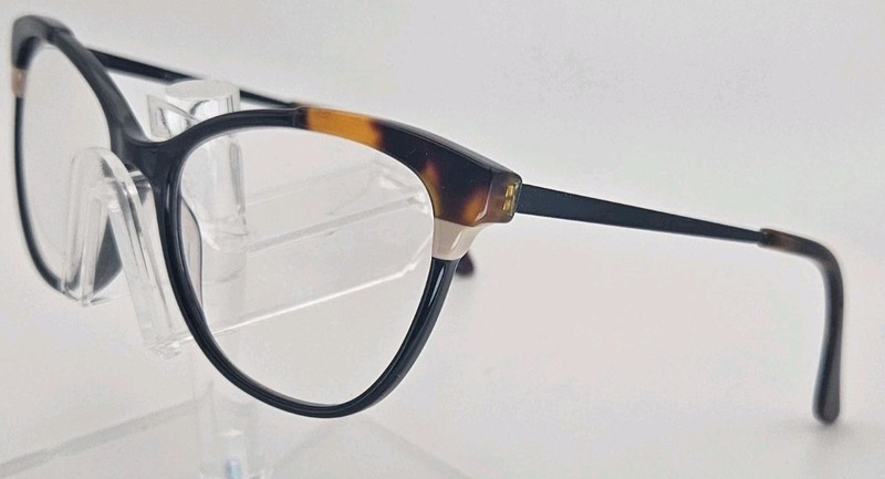 WITTNAUER INES BLACK New Cat Eye Eyeglass Frames Only For Women K1