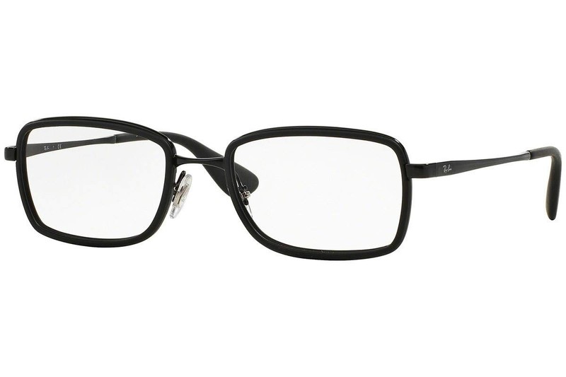 Ray Ban Vista Eyeglasses RX6336 w/Demo Lenses, Matte Black, 51 mm NEW