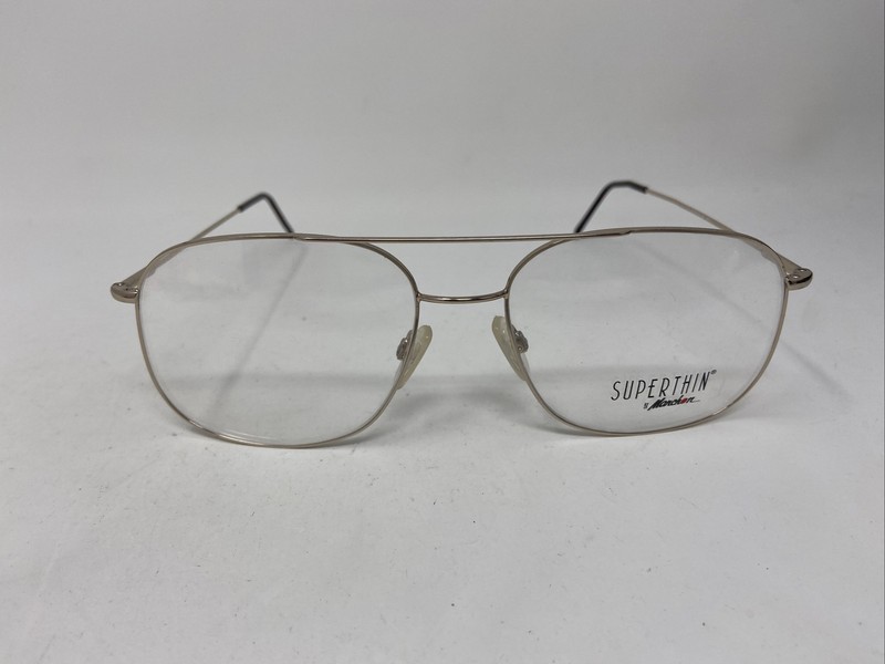 SUPERTHINNBY MARCHON EYEGLASSES 16 MAIZE GOLD Italy 64/19/155 XL FLEX Hinge J240