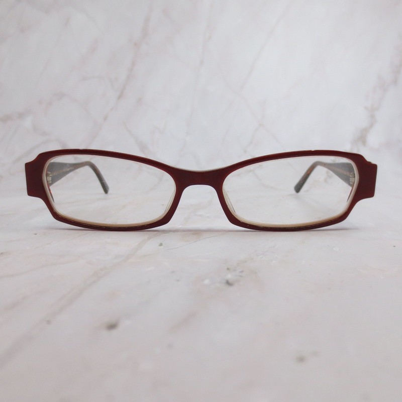 Jean Lafont Paris Niki 164 Burgundy Eyeglass Frames France 50-14-142 Womens