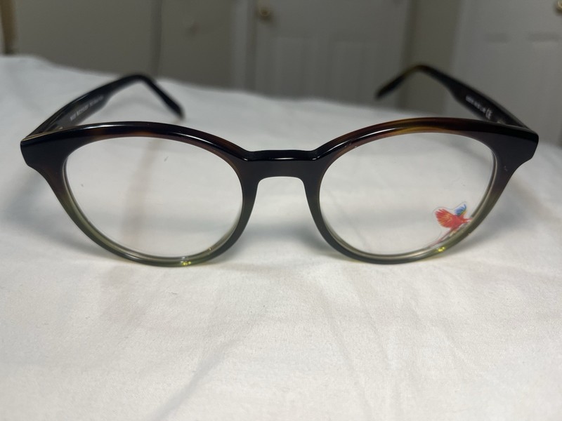 Maui Jim Eyeglasses MJO2118-25SP Brown Green Round Frames 49[]20 145 mm