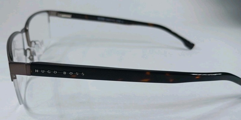 Boss Boss 1302/U YZ4 Eyeglasses Men Matte Brown 57-18-145 gallery