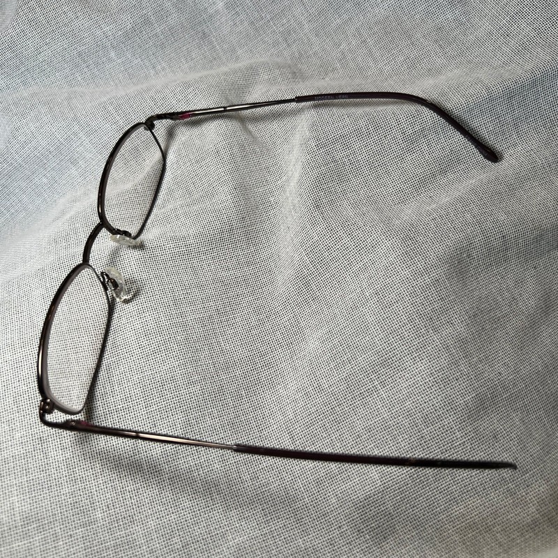 MODERN VERN Eyeglasses Adult 52-20-135 Brown Rectangular Full Rim Frames Metal gallery