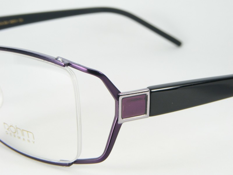 Röhm Mod. 5031 COL. 866 PURPLE EYEGLASSES GLASSES FRAME Rohm 49-18-135mm Germany gallery