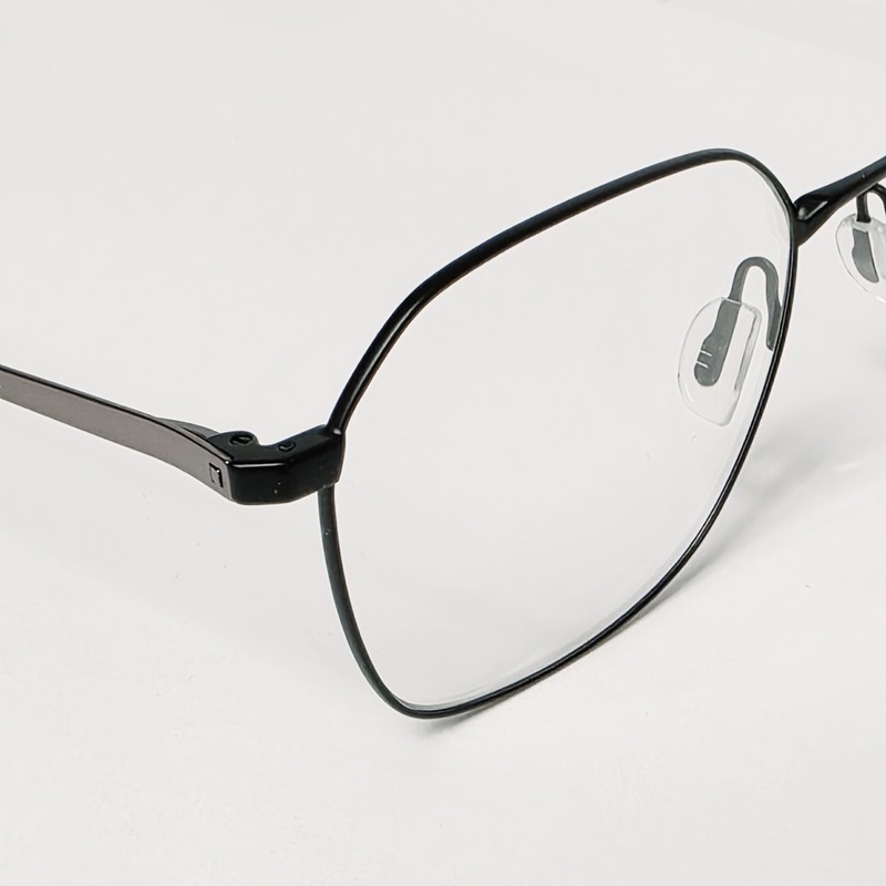 Moleskine MO2156 Unisex Hypo-Allergenic Glasses Black / Gunmetal | 52mm gallery