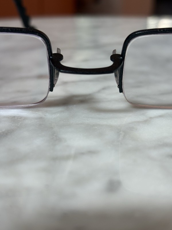 THEO Belgium FILICUDI Half Rim Eyeglasses 31-20-140 Black gallery