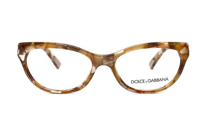 Dolce & Gabbana D&G DG 3118 1922 Brown Marble size 52/16/140 Italy Eyeglasses gallery