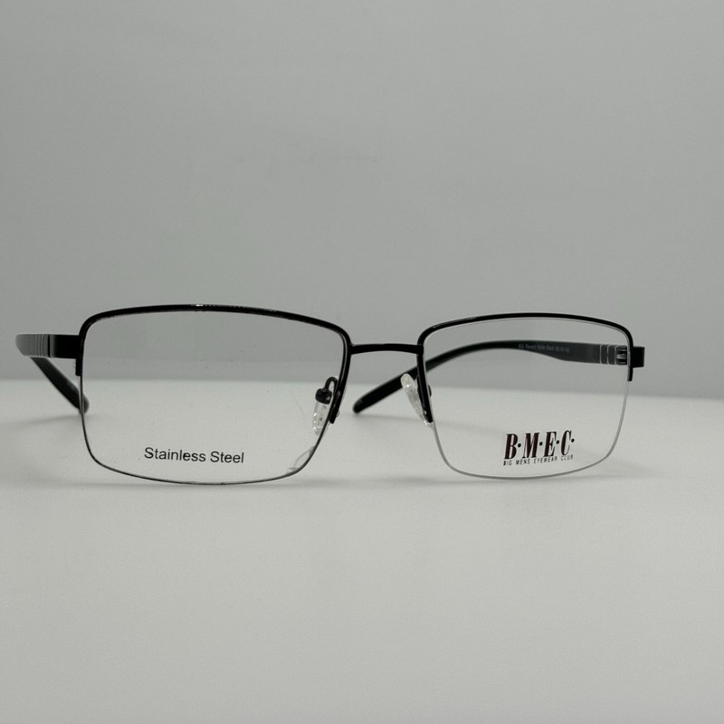 BMEC Eyeglasses Eye Glasses Frames Big Reward Matte Black 58-18-145