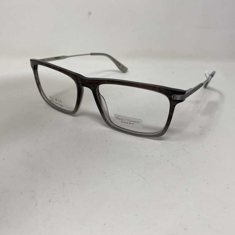 Vision Source HD 0625 PL-25991 Gray 62-19-155 XL FIT FLEX HINGE EYEGLASSES F808 gallery