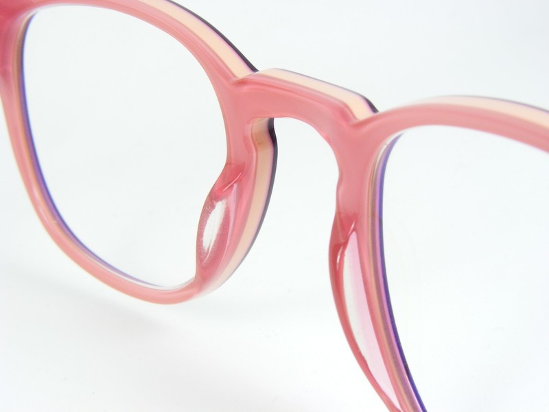WOOD FELLAS BOGENHAUSEN 10936 Walnut Brown 599 PLUM /ROSE PINK GLASSES 47-21-145 gallery