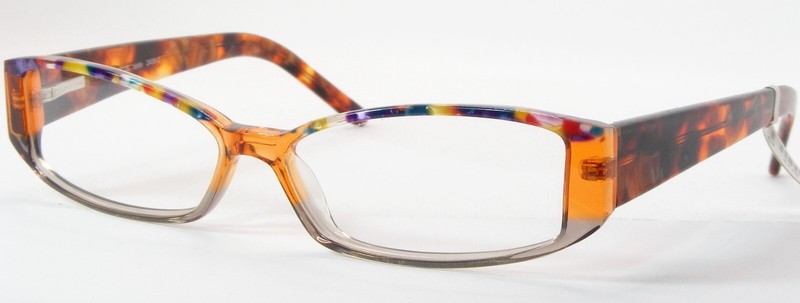 Opdo 2430-2 Multicolor UNIQUE RARE EYEGLASSES GLASSES PLASTIC FRAME 52-14-140mm