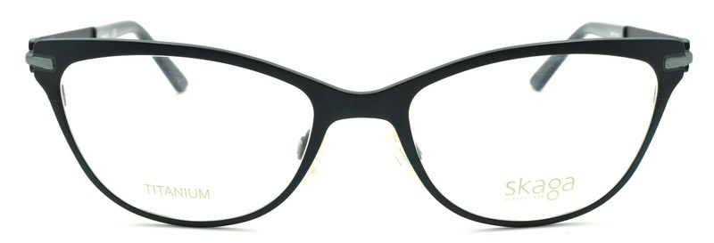 Skaga 3875-U Jennifer 306 Women's Eyeglasses Cat Eye TITANIUM 53-18-135 Petrol gallery
