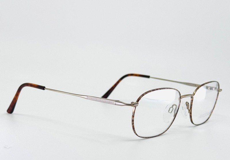 NEW CHARMANT ARISTAR AR6713 045 Tortoise Gold Oval Eyeglasses 53-19-145 B:39 gallery