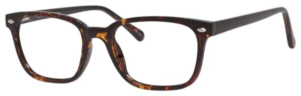 ENHANCE EN3997 UNISEX PLASTIC EYEGLASSES 52-19-145 SHINY TORTOISE WITH SOFT CASE
