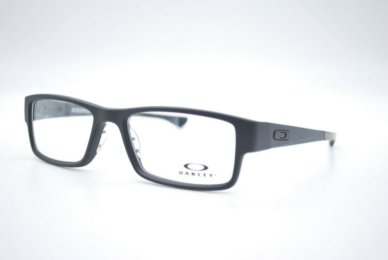 NEW OAKLEY OX8046-0157 AIRDROP SATIN BLACK AUTHENTIC EYEGLASSES FRAME RX 57-18