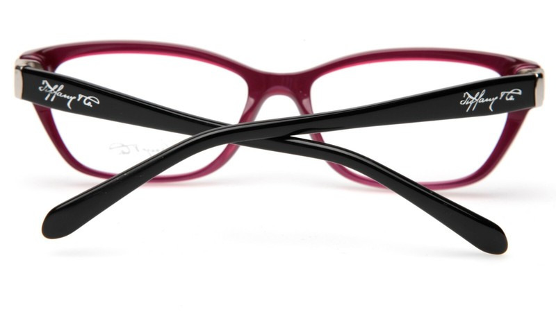 NEW TIFFANY & Co. TF 2114 8173 PEARL PLUM EYEGLASSES FRAME 55-16-140 B34mm Italy gallery