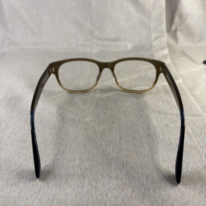 Toms Clarke 10002177 54/19 148 Men’s Transparent Olive Fade Eyeglass Frames Only gallery